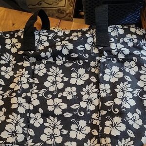Elegant Monochrome Baby Bag